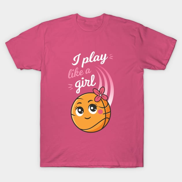 I Play Like a Girl T-Shirt by zoljo